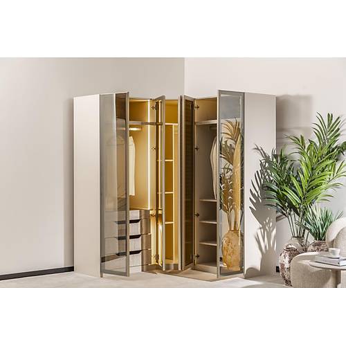 Troya Yatak Odas� & Giyinme Dolab�