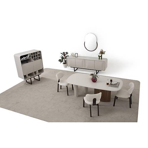 Palermo Gri Yemek Odas�