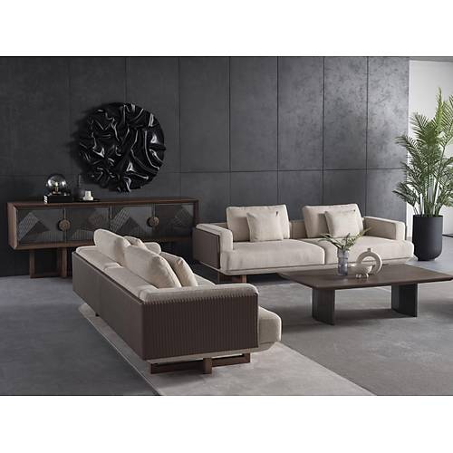 Cross Orta Sehpa - Ceviz