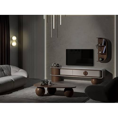 Torvi Orta Sehpa - Ceviz