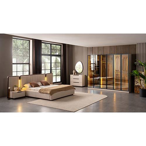 Milano Yatak Odas� & Giyinme Dolab�