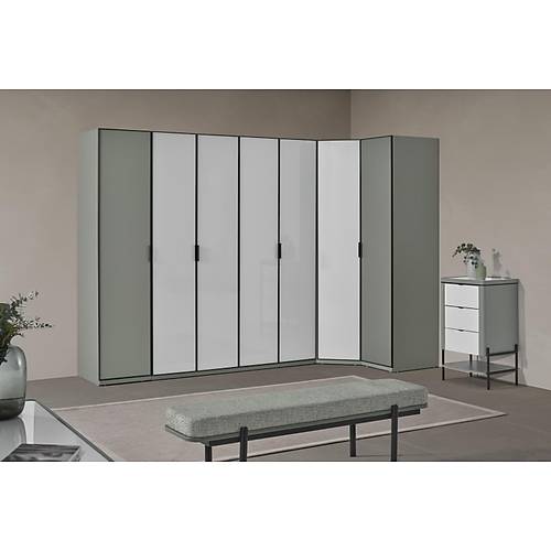 Moka Yatak Odas� & Giyinme Dolab� - Ye�il