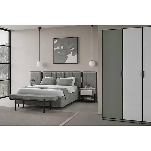 Moka Yatak Odas� & Giyinme Dolab� - Ye�il