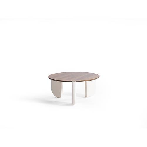 720 Walnut Cream Orta Sehpa
