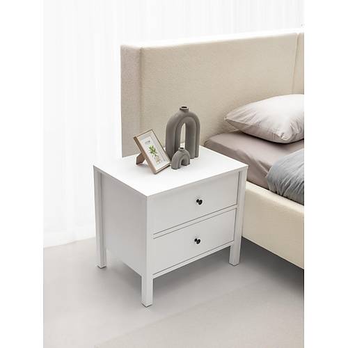 Loft Yatak Odas� - Beyaz