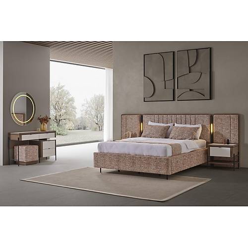 Moka Yatak Odas� & Giyinme Dolab� - Turuncu