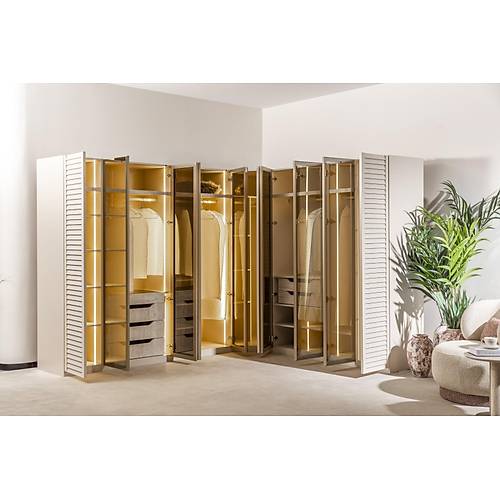 Troya Yatak Odas� & Giyinme Dolab�