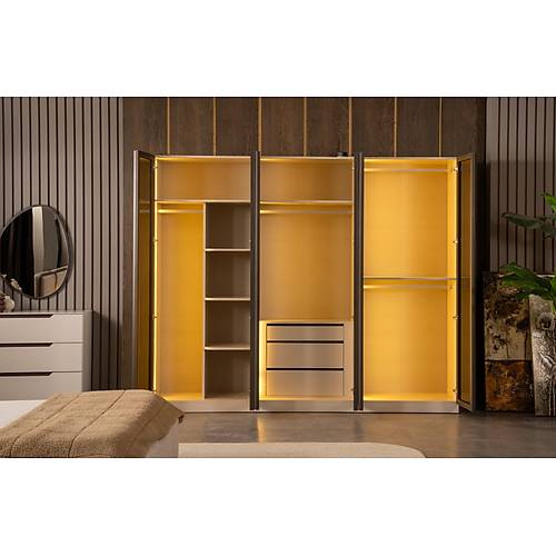 Milano Yatak Odas� & Giyinme Dolab�