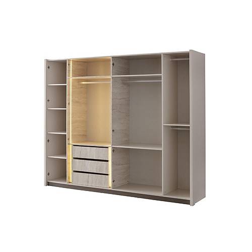 Gloria Yatak Odas & Giyinme Dolab