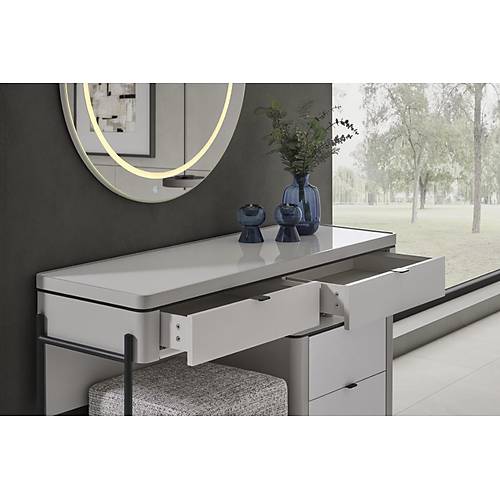 Moka Yatak Odas� & Giyinme Dolab� - Gri