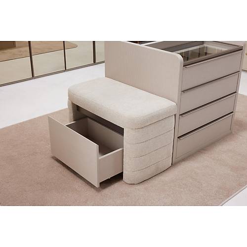 Hermosa Yatak Odas & Giyinme Dolab