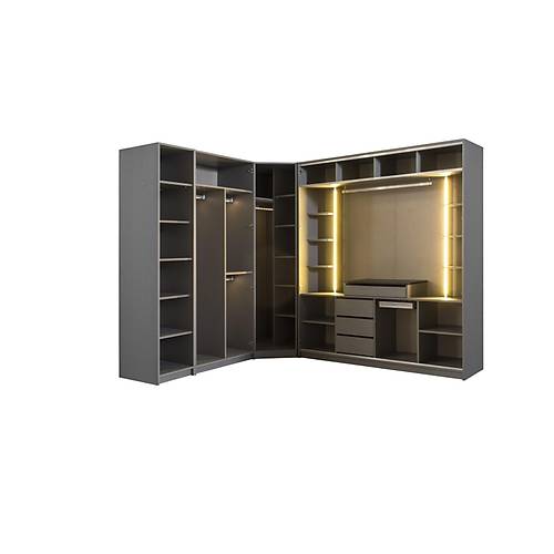 Luna Yatak Odas� & Giyinme Dolab�