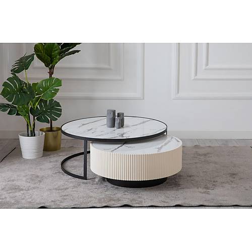 829 White Orta Sehpa