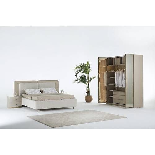 Wood Yatak Odas� & Giyinme Dolab�