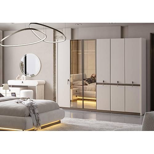 Gloria Yatak Odas & Giyinme Dolab