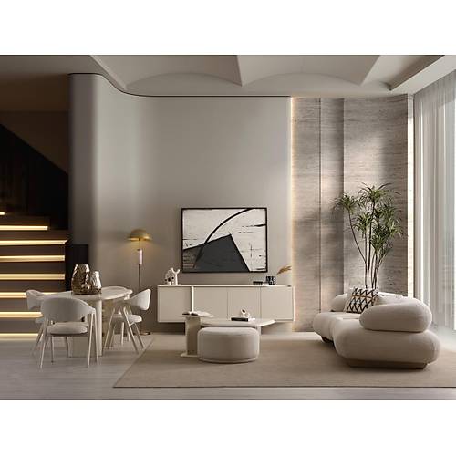 Glamour Yemek Odas� - Krem