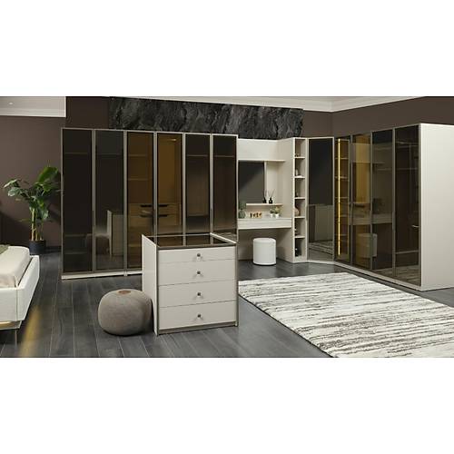 Luna Yatak Odas� & Giyinme Dolab�