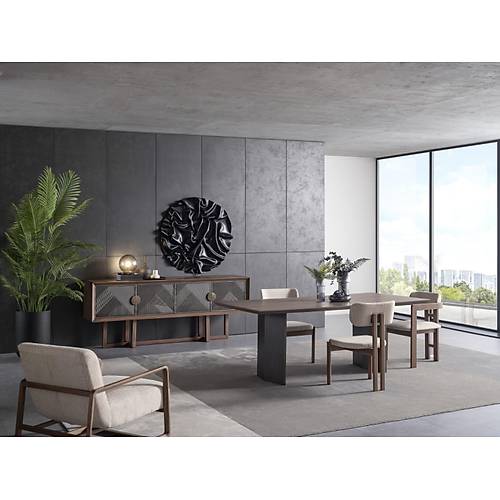 Cross Yemek Odas� - Ceviz