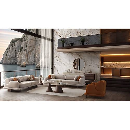 Moon Ceviz Koltuk Tak�m�