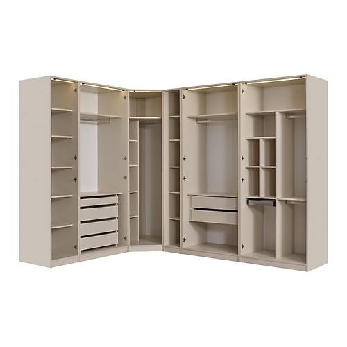 Luna Yatak Odas� & Giyinme Dolab�