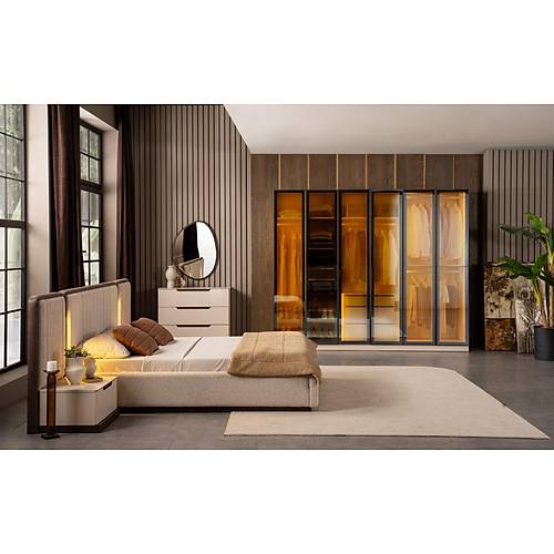 Milano Yatak Odas� & Giyinme Dolab�