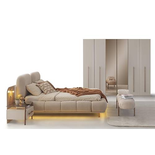 Lotus Yatak Odas & Giyinme Dolab