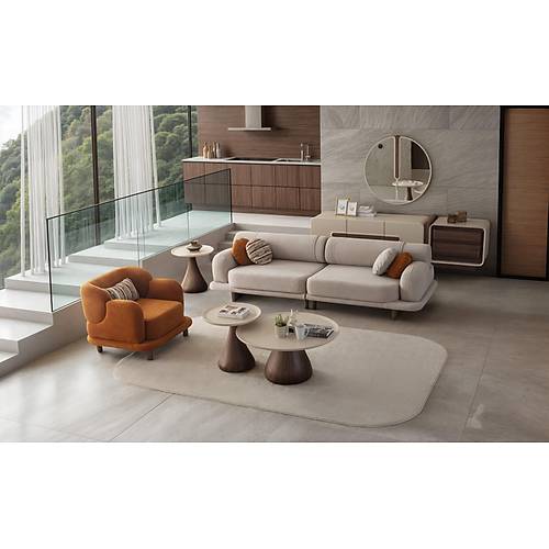 Moon Ceviz Koltuk Tak�m�