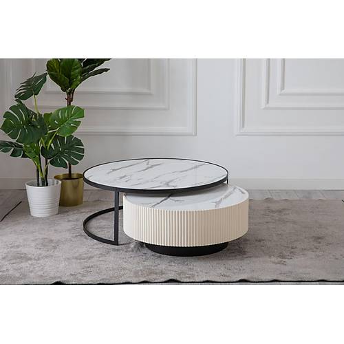 829 White Orta Sehpa