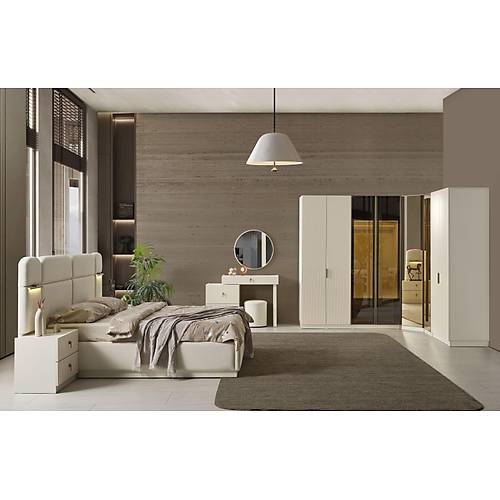 Roza Yatak Odas� & Giyinme Dolab�