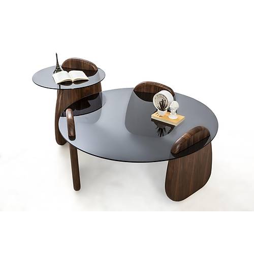 Markiz Walnut Orta Sehpa