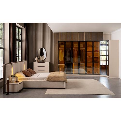 Milano Yatak Odas� & Giyinme Dolab�