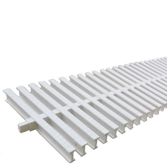Tek geçmeli 15 cm (10 metre) havuz savak ızgarası