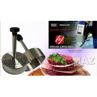 12 cm Kfte ekillendirme ve Hamburger Pres Kalb AISI 304 KALTE (Yzde Yz Gerek Paslanmaz) 5 YIL Garantili !!