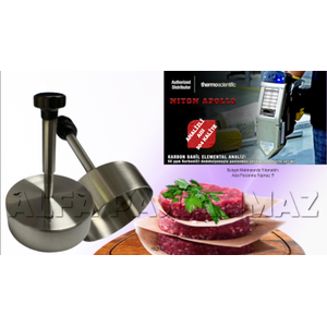 12 cm K�fte �ekillendirme ve Hamburger Pres Kal�b� AISI 304 KAL�TE (Y�zde Y�z Ger�ek Paslanmaz) 5 YIL Garantili !!
