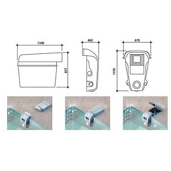 � 500 mm Kum Filtreli 10 m�/h  Kabinli �nite