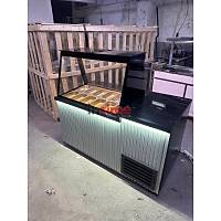 12 K�vetli Cam Korumal� Kumpir Waffle ve Kahvalt� Haz�rl�k Tezg�h� 150 cm INT-212