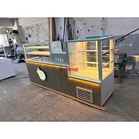 Kasal� Pasta Tatl� Dolab� ve Geni� B�rek Te�hir Tezg�h� 300 cm INT-185