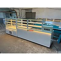 Kasal� Pasta Tatl� Dolab� ve B�rek Tezg�h� Seti 350 cm INT-197
