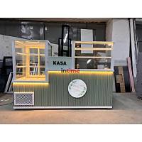 Kasa B�lmeli Kompakt Pasta Tatl� Dolab� ve B�rek Tezgah� 200 cm INT-186