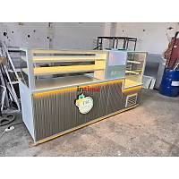 Kasal� Pasta Tatl� Dolab� ve Geni� B�rek Te�hir Tezg�h� 300 cm INT-185