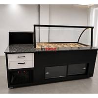 Paslanmaz �elik Salata ve Kahvalt� Te�hir Dolab� 200 cm INT-199