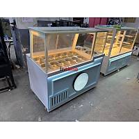 12 K�vetli ve 2 Servis Hazneli Kumpir Waffle Dolab� 150 cm INT-183