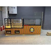 GN K�vetli Kahvalt� Dolab� ve Pasta Tatl� Reyonu 300 cm INT-198