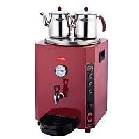 Işıkgaz - Jumbo Çay Makinesi - Kırmızı Renk - 23 Litre