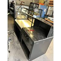 Kasa Bankolu Dikey Pasta Dolab� ve B�rek Tezg�h� 250 cm INT-188
