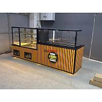 GN K�vetli Kahvalt� Dolab� ve Pasta Tatl� Reyonu 300 cm INT-198