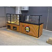 GN K�vetli Kahvalt� Dolab� ve Pasta Tatl� Reyonu 300 cm INT-198