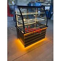 Bombe Caml� �� Seviyeli Pasta Tatl� Dolab� 100 cm INT-213