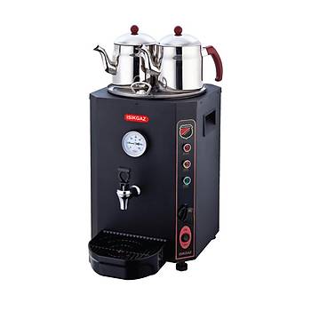Işıkgaz - Jumbo Çay Makinesi - Siyah Renk - 13 Litre