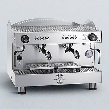 Bezzera B2016DE Espresso Kahve Makinesi, Tall Cup, Tam Otomatik, 2 Gruplu